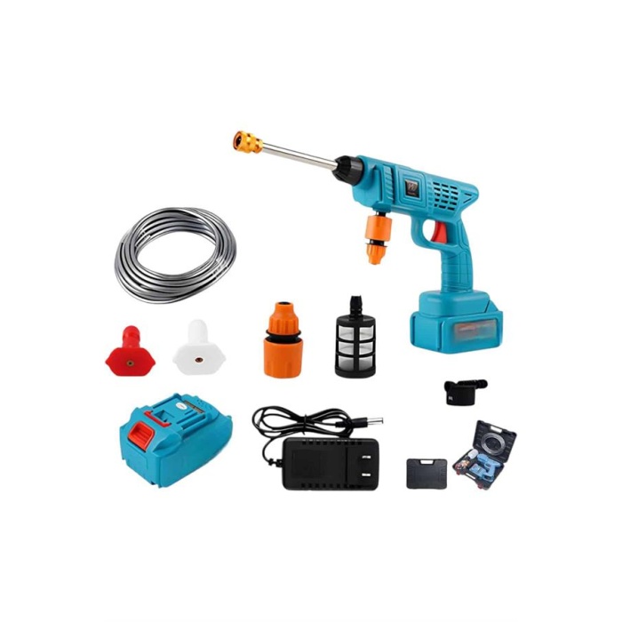 ŞARJLI ARAÇ YIKAMA MAVİ -