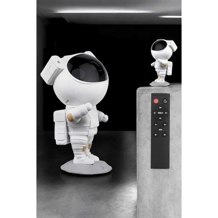 Çocuklara Özel Projeksiyon Astronot Lamba Speaker Sevimli -