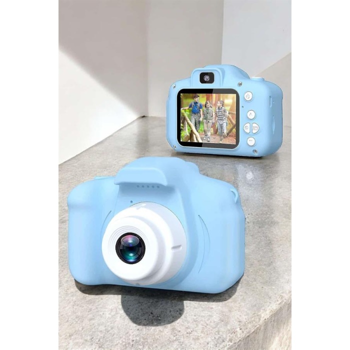 Çocuklara Özel Dijital Fotoğraf Makinesi Mini 1080P HD Kaliteli -