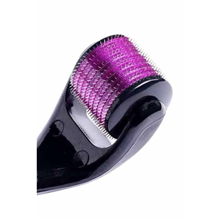 Saç Çıkarma Tarağı Dermaroller 540 Iğneli Roller 1 Mm Iğne Cilt Yüz Yenileme Bakım Seti -