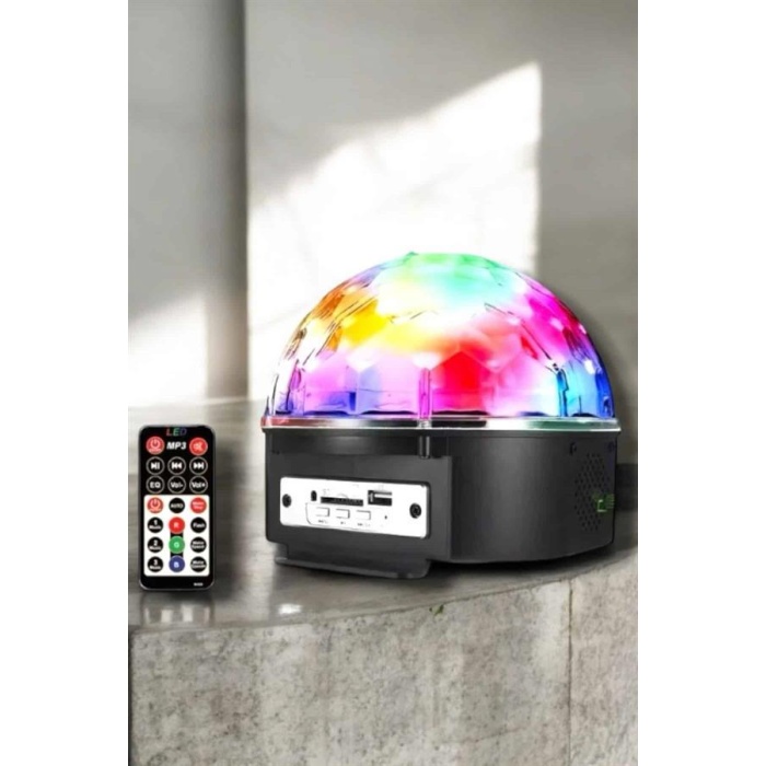 Kompakt Tasarımlı, Telefon Kontrollü Disko Topu Işıkları -