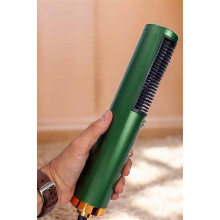 Fön Tarak Saç Düzleştirici Üflemeli Fön Makinesi Sıkı Dişli Taşınabilir -