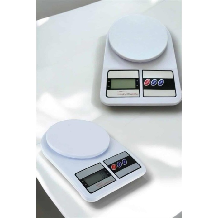 Hassas Terazi 10 kg Kapasiteli, Yüksek Hassasiyetli Dijital Mutfak Tartısı -