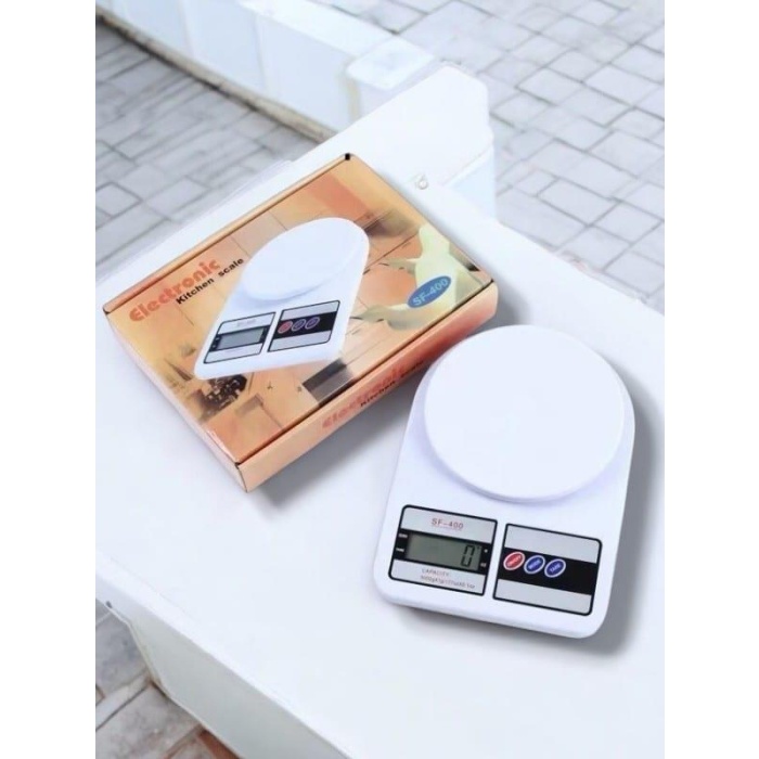 Kompakt Tasarım ve Tek Tuşla Sıfırlama Özelliğiyle Kullanımı Kolay Mutfak Tartısı -