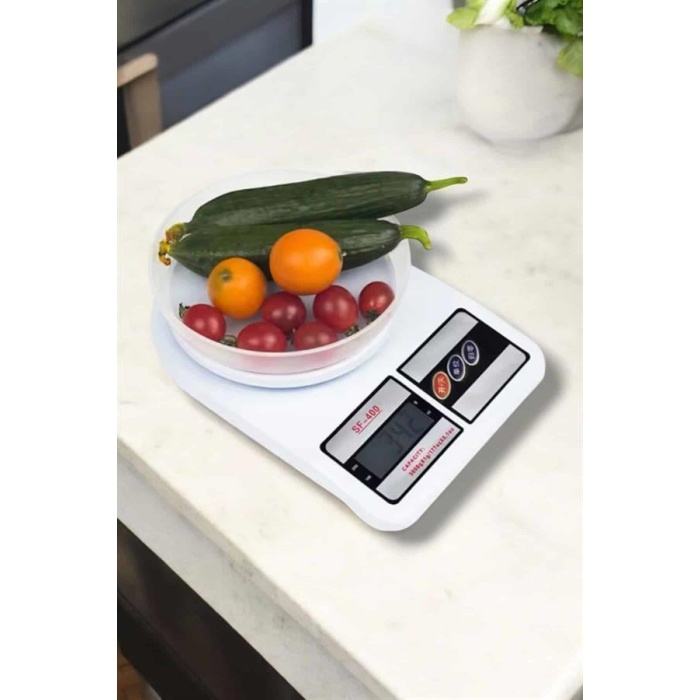 Net LCD Ekran ve Otomatik Kapanma Özelliği ile Uzun Ömürlü Dijital Mutfak Tartısı -