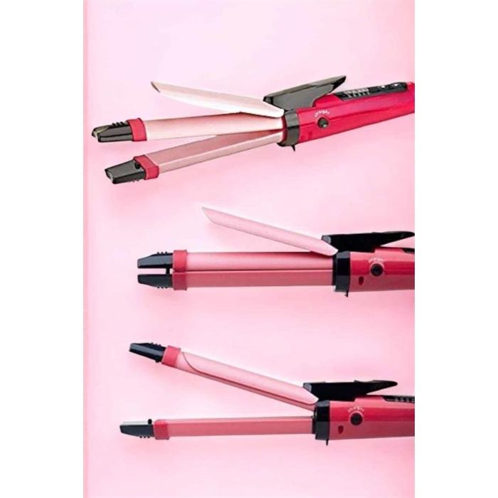 Saç Şekillendirici Düzleştirici Ve Maşa Isı Ayarlı -