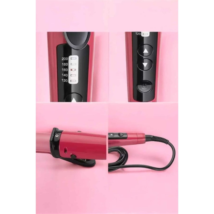 Hem Düzleştirici Hem Maşa Saç Şekillendirici -