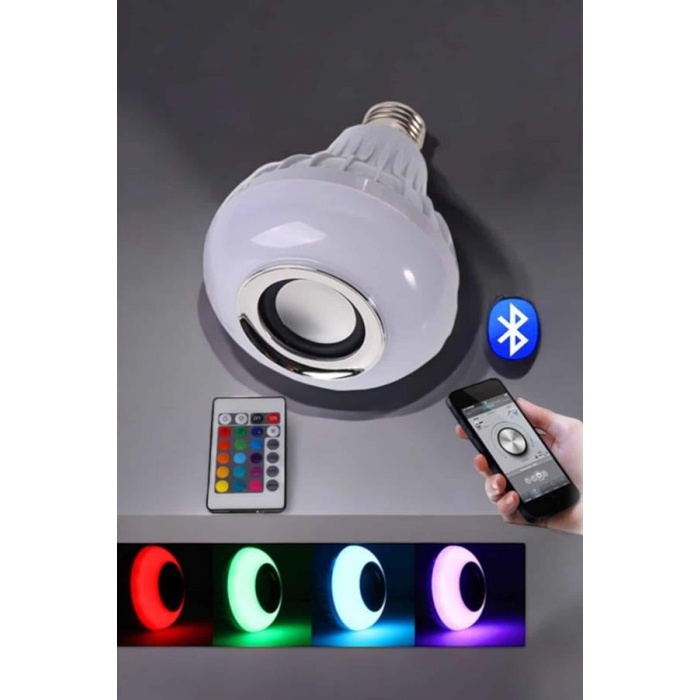 Lamba Led Hoparlör Dayanıklı ve Uzun Ömürlü Bluetooth Hoparlör -