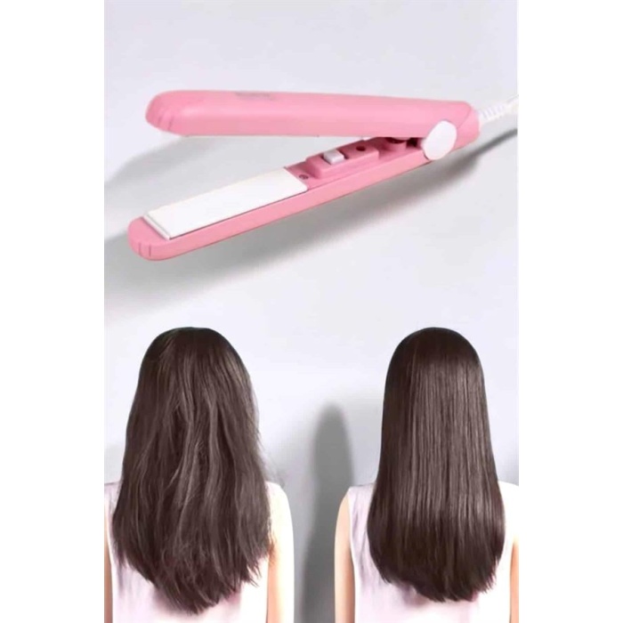 Seramik Kaplama Taşınabilir Mini Saç Düzleştirici Seyahat Dostu Tasarım -