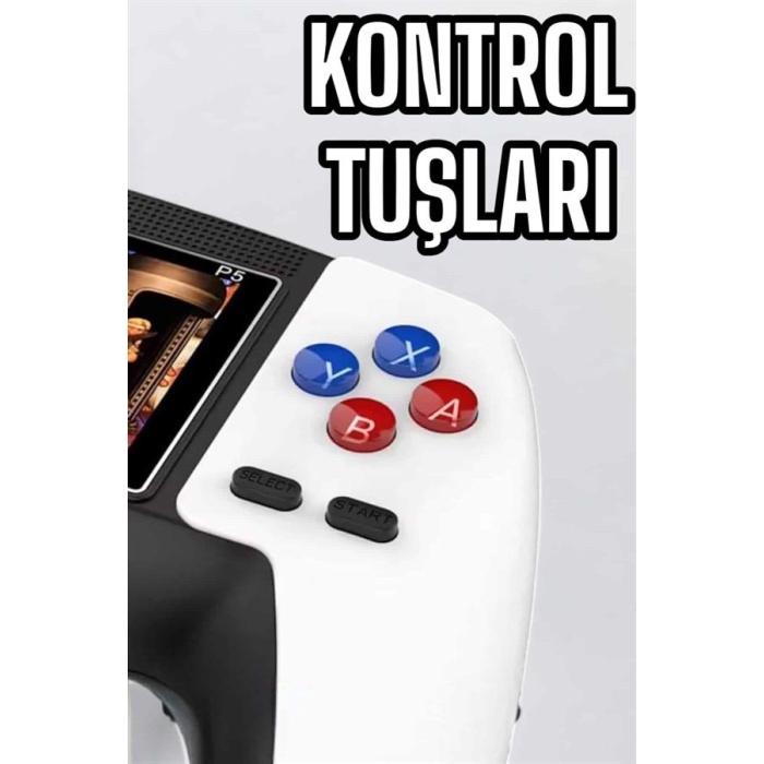 Gamepad 520 Retro Oyunlu Taşınabilir El Konsolu Atari -