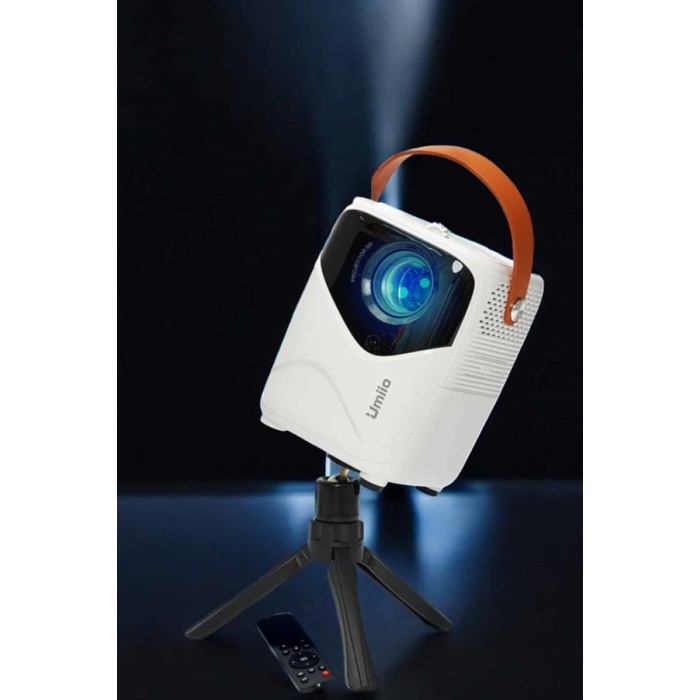 Taşınabilir Android Projeksiyon Wifi Destekli 4K Multimedia Tabanlı Ev Ve Ofis Tipi -