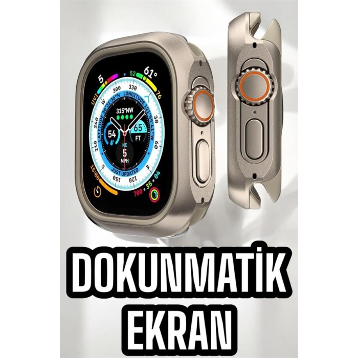 Yeni Nesil Akıllı Saat Nabız Ölçer Sağlık Ölçer ve Kalori Ölçer Uyku Takibi NFC Özelliği -