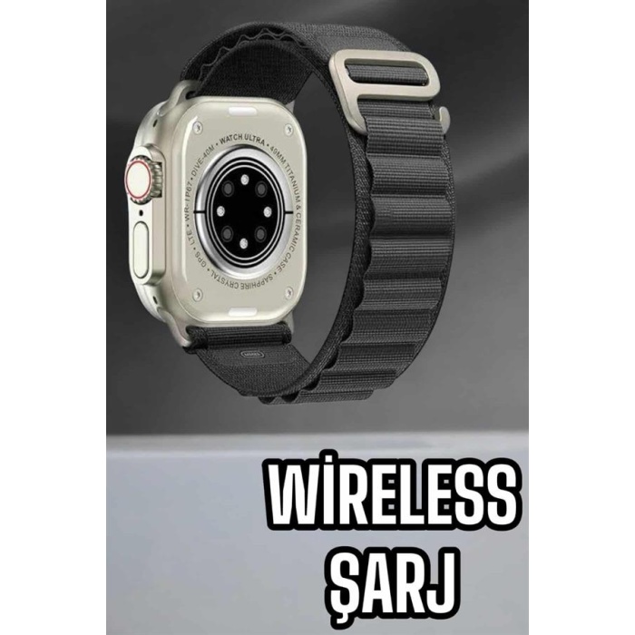 Akıllı Saat NFC ve GPS Uyumlu Uyku ve Sağlık Takibi Sesli Görüşme -