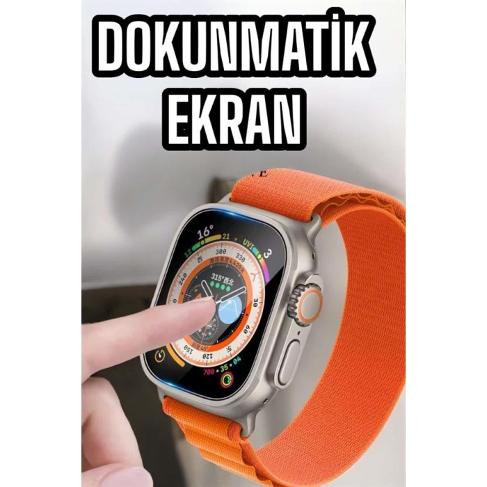 Akıllı Saat Uyku ve Spor Takibi Yeni Nesil Bluetooth Bağlantılı Amoled Ekran -