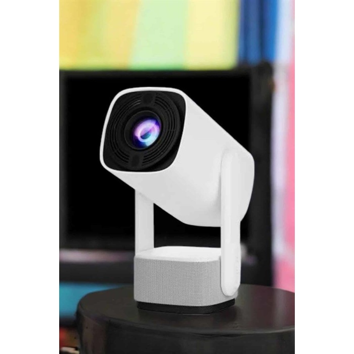 Taşınabilir Sinema Oyun Projektörü Akıllı Projeksiyon Android 11 -