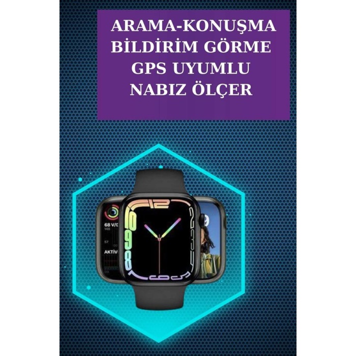 Yeni Nesil Akıllı Saat ve Kablosuz Kulaklık Kampanyası İkili Set Bluetooth Bağlantılı -