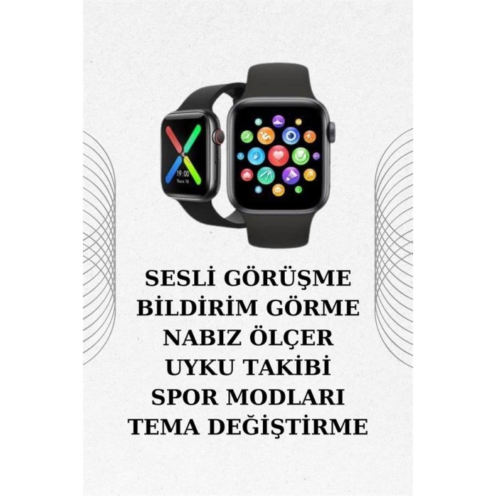 İkili Set Dev Kampanya Ucuz Kulaklık Ucuz Akıllı Saat Gürültü Önleyici Uzun Pil Ömrü -