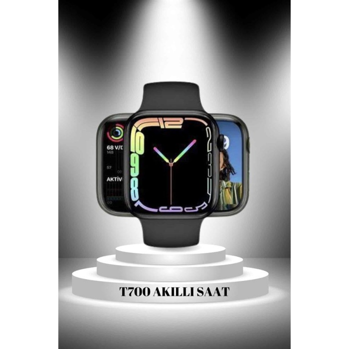 2025 Model Akıllı Saat ve Bluetooth Kulaklık 5.0 Bluetooth Bağlantılı Dokunmatik Ekran -