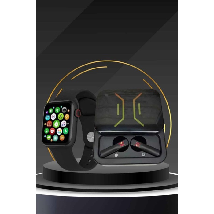 Bluetooth Bağlantılı Kablosuz Kulaklık ve Yeni Nesil Akıllı Saat 5.0 Bluetooth -