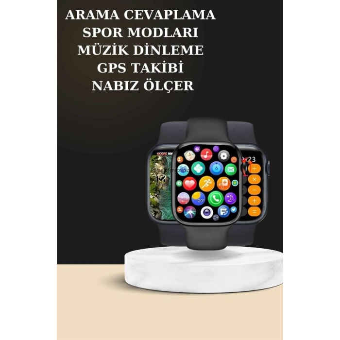 Bluetooth Bağlantılı Kablosuz Kulaklık ve Yeni Nesil Akıllı Saat 5.0 Bluetooth -