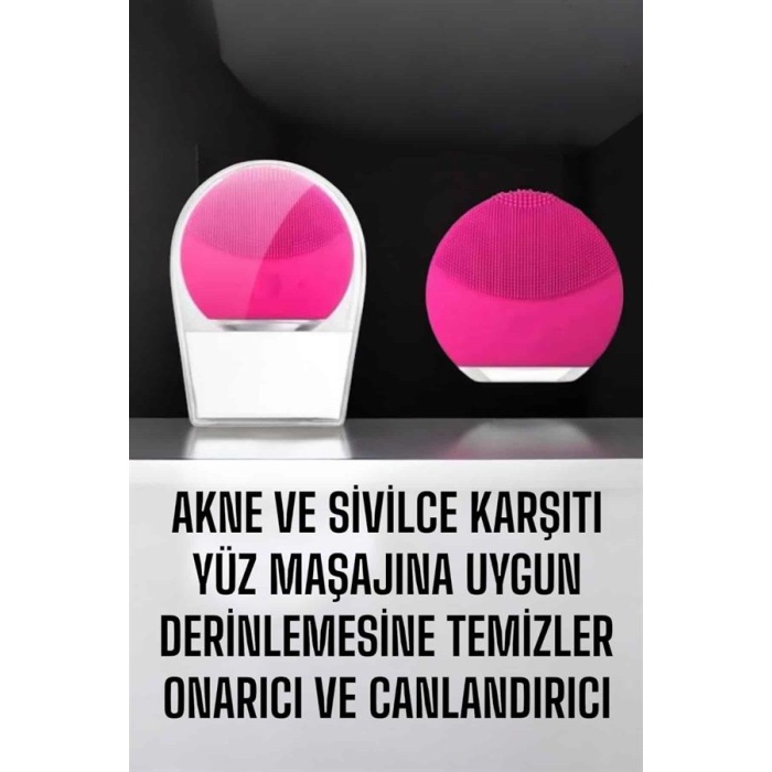 Yüz Temizleme Aleti Genç Görünüm Sağlayan, Kan Dolaşımını Hızlandıran, Kablosuz ve Taşınabilir -