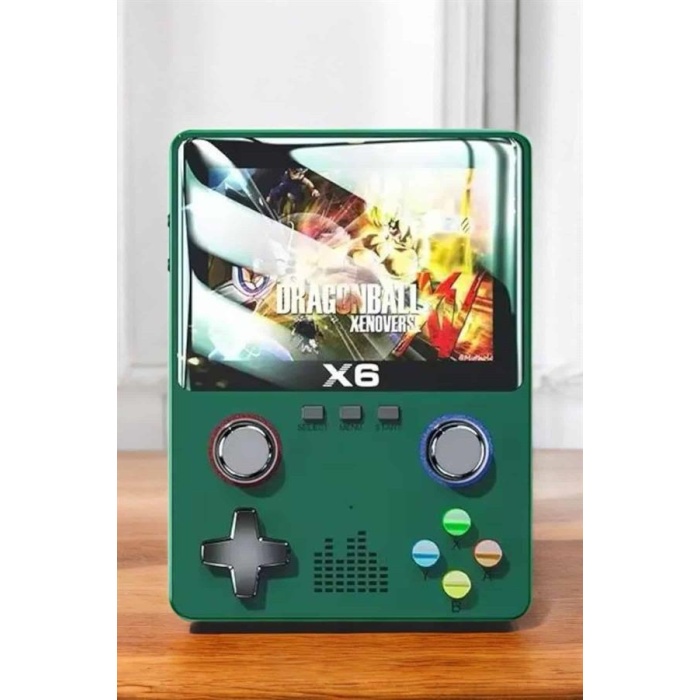 Çocuklara Özel 666 Oyunlu X6 Atari Video İzleme ve Müzik Dinleme -
