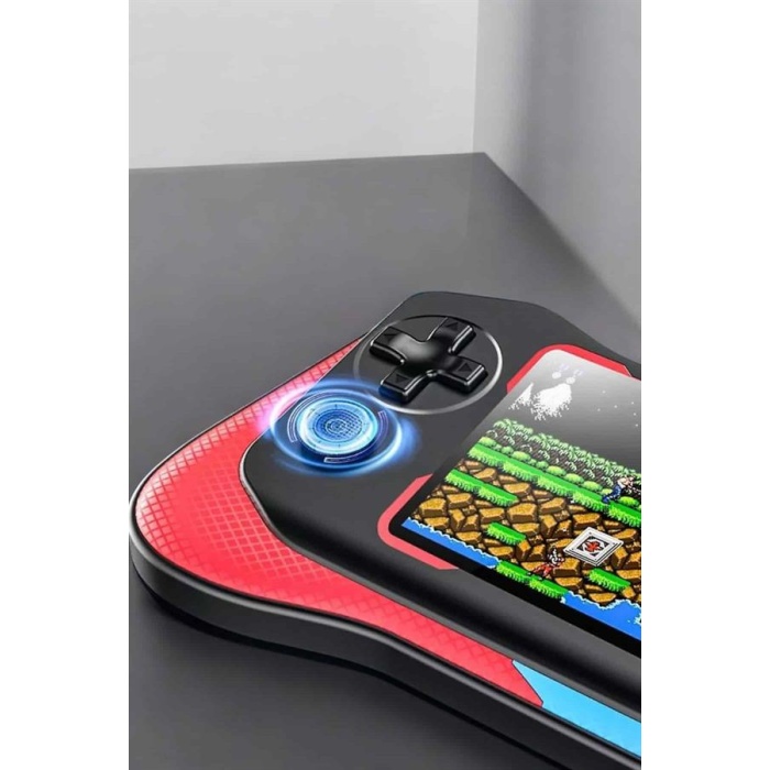 Gamepad Joystick 500 Oyunlu Retro Oyun Konsolu Tv Bağlantı Özellikli 2 Kişilik Destekli -