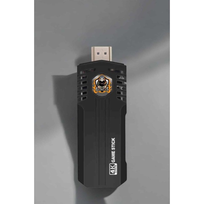 8K Android TV Gme Stick Video Oyun Konsolu Aile Retro 35000 Oyunlu Çift Kollu -