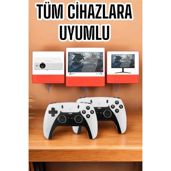 Joystick Çift Kollu Oyun Kolu Retro Oyun Yüksek Çözünürlüklü 3D Game -