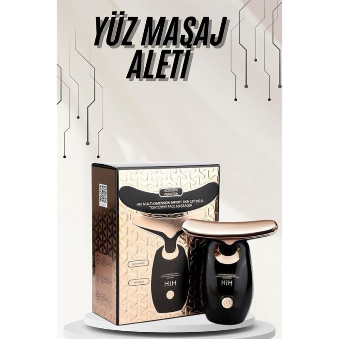Yüz Ve Boyun Kırşıklık Giderici Ems Güzellik Cihazı Yüz Masaj Aleti -