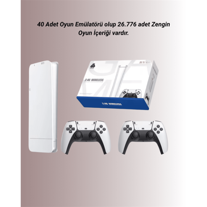 4K Destekli Bluetooth Retro Oyun Konsolu – M15 Modeli -