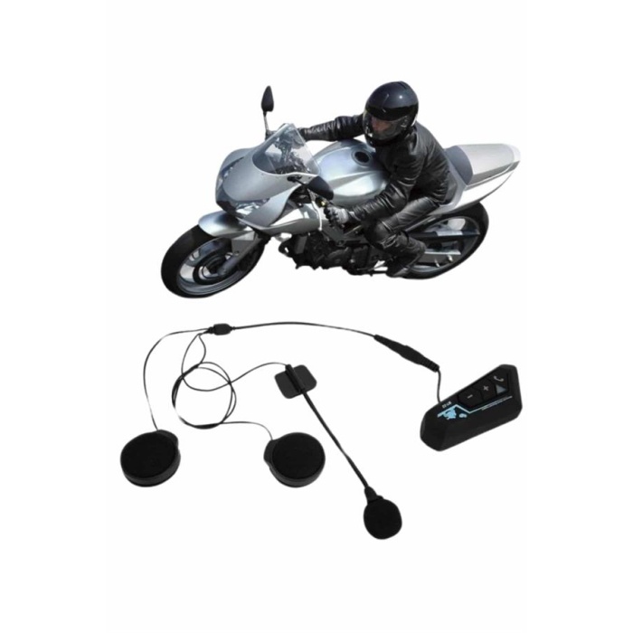 Bluetooth Kask Kulaklığı Intercom 5.0 Bluetooth Android ve İOS Uyumlu -