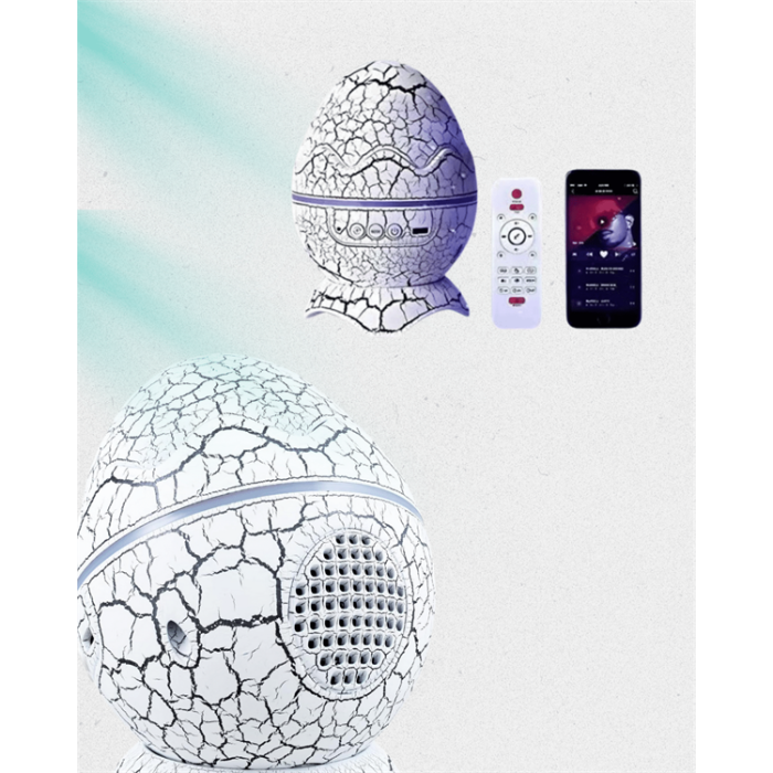 Bluetooth Hoparlör Özellikli 7 Renkli Gece Aydınlatması -