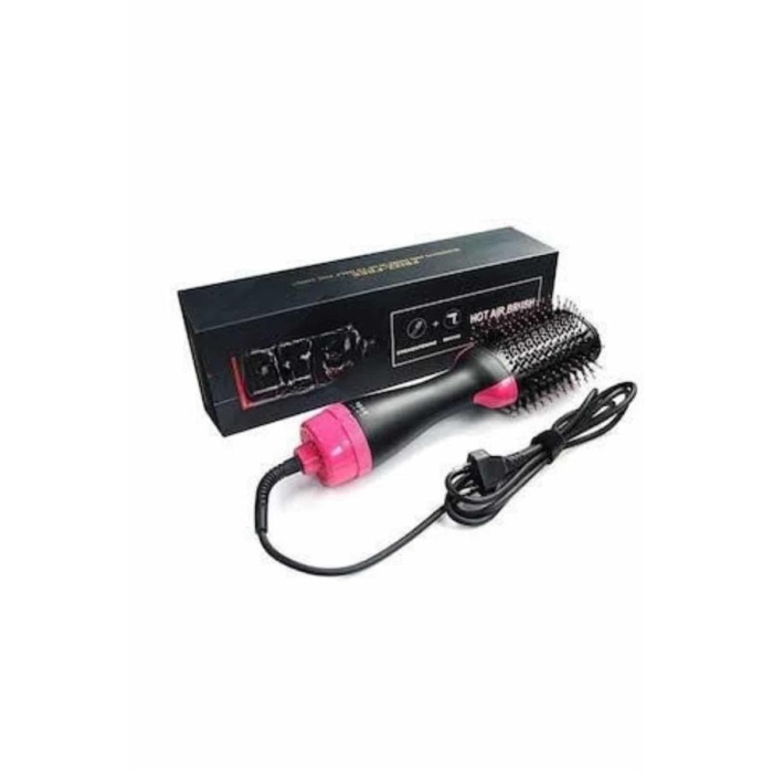 Saç Kurutma Makinesi Saç Düzleştirici Fön Tarak Isı Ayarlı Sıkı Dişli -