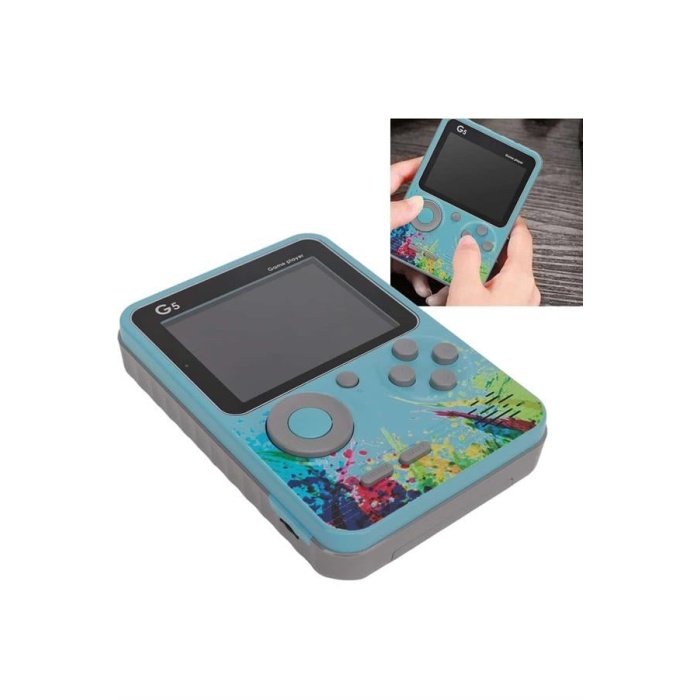 3 İnç Ekran 500 Oyunlu Game Box Mini Taşınabilir Oyun Konsolu -