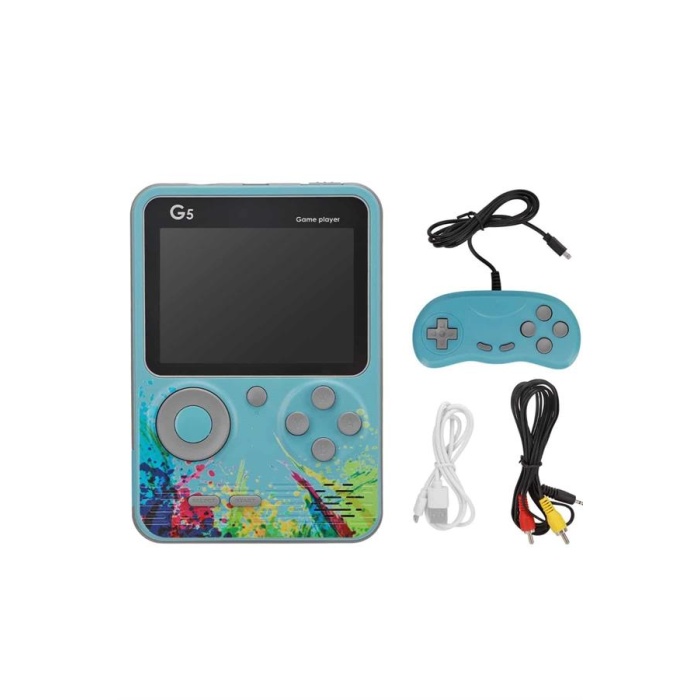 3 İnç Ekran 500 Oyunlu Game Box Mini Taşınabilir Oyun Konsolu -