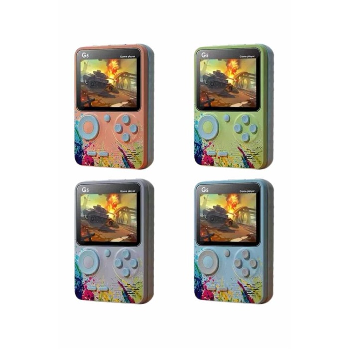 Game Box Mini 500 Adet Retro Oyun Taşınabilir Oyun Konsolu -