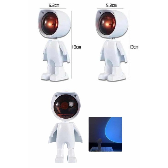 Projektör Atmosfer Işık Lambası Projektör Güneş Lambası Masa Lambası -