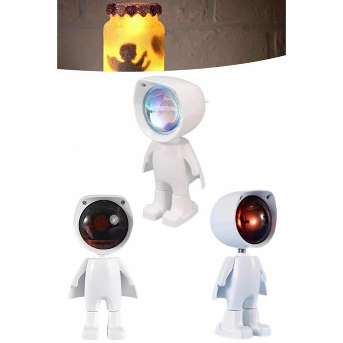 Projektör Atmosfer Işık Lambası Projektör Güneş Lambası Masa Lambası -