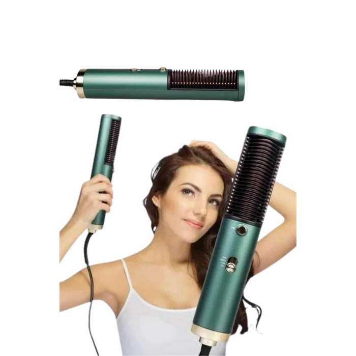 Saç Düzleştirici Fön Makinesi Saç Fırçası Profesyonel Üflemeli -
