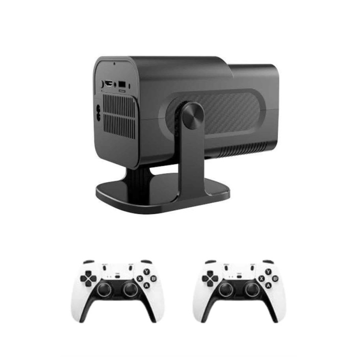 Retro Video Oyunu Konsolu Android Tv El Oyun Konsolu WIFI Taşınabilir Projeksiyon Cihazı -