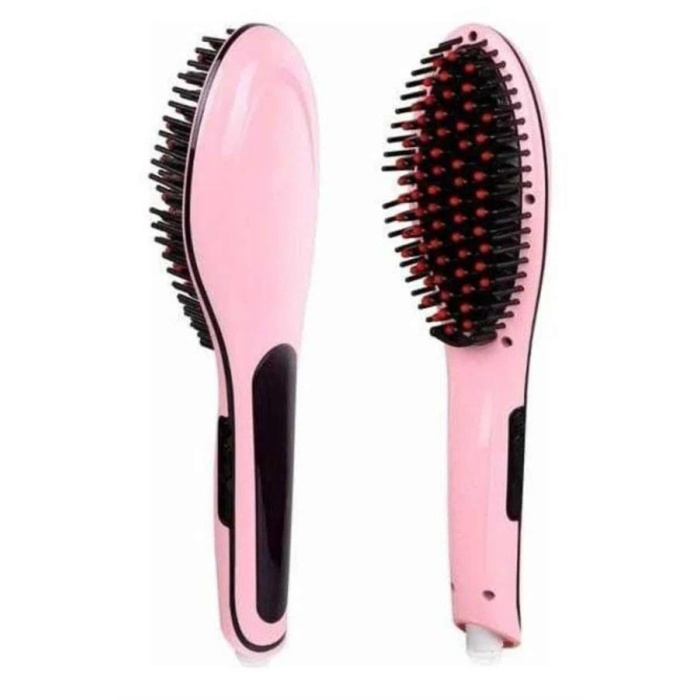 Saç Düzleştirici Tarak Dijital Göstergeli Seramik Kaplama Sıkı Dişli -