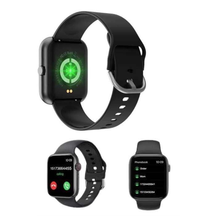 1.83 İnç Akıllı Saat Android ve İOS Uyumlu Çağrı Cevaplayabilen Adımsayar GPS Takibi -