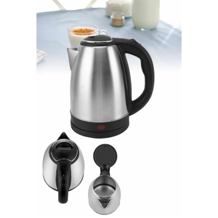 Yeni Nesil Saplı Uzun Ömürlü Paslanmaz Çelik Su Isıtıcı Kettle -