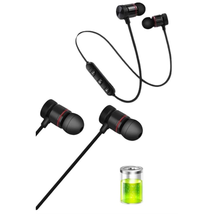 Kablolu Kulakiçi Bluetooth Kulaklık Mıknatıslı ANC Özellikli Yüksek Ses Kaliteli -