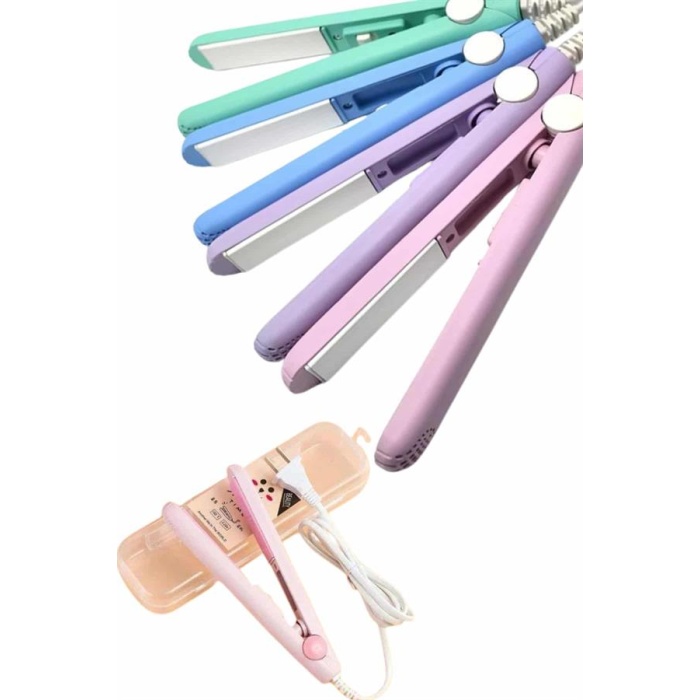 Seyahat Tipi Taşınabilir Saç Düzleştirici Saç Şekillendirici Yüksek Isı Ayarlı -