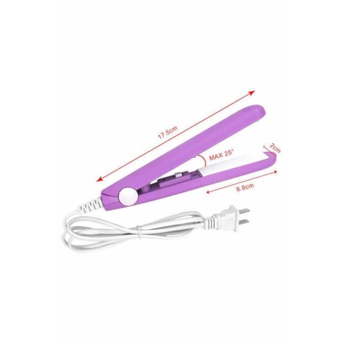 Saç Düzleştirici Pürüzsüz Parlaklık Seyahat Tipi Taşınabilir Seramik Kaplama -