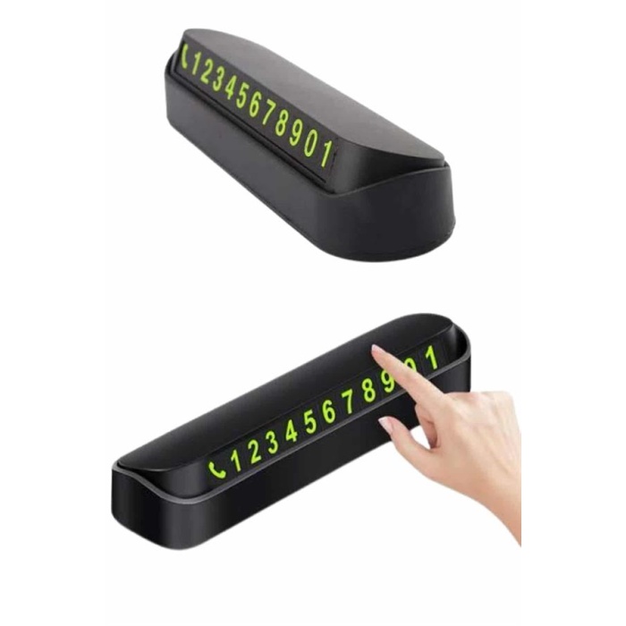 Araç Park Numaratörü Tüm Araçlara Uyumlu Araba Numaralık -