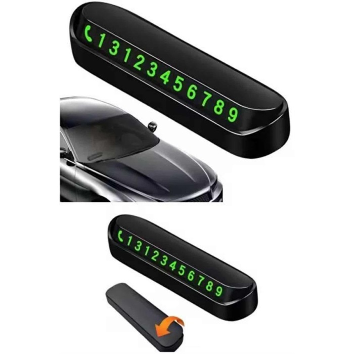 Araç Park Numaratörü Tüm Araçlara Uyumlu Araba Numaralık -