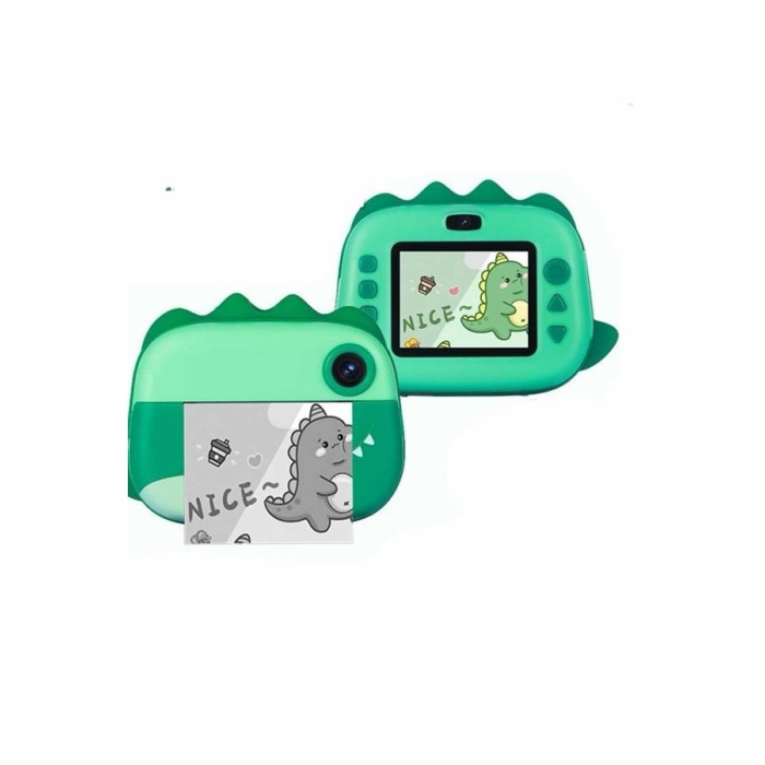 Dijital HD Video Kamera Çocuk Fotoğraf Makinesi Anlık Termal Rulo -